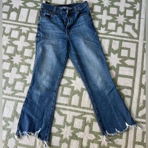 J Brand kick flare jeans, size 25